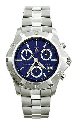TAG Heuer 2000 Exclusive Chronograph Quartz Stainless Steel / Blue